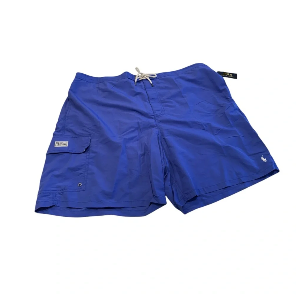 Polo Ralph Lauren Men’s Big & Tall Classic Swim Trunks‎ Blue Size 4XB NEW/NWT